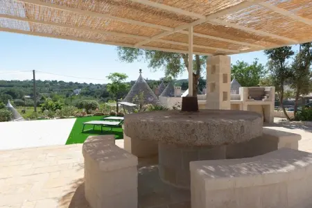 Trulli Cesare in Locorotondo, Trulli en Puglia avec Piscine et Vue - Photo 24