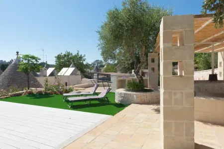 Trulli Cesare in Locorotondo, Trulli en Puglia avec Piscine et Vue - Photo 31
