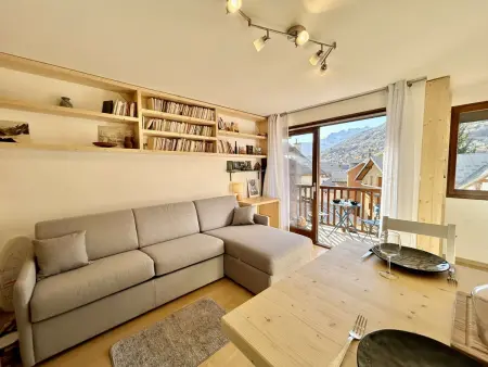 Studio rénové pour 4 pers avec balcon et parking à Briançon - Photo 8