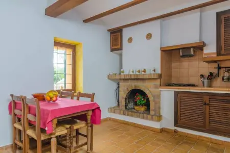 La Cigarra Can Carrasco, Maison en pierre à Son Macià avec piscine - Photo 1