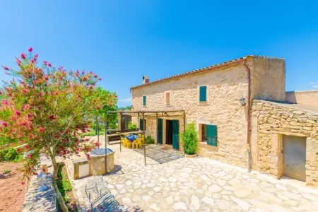 La Cigarra Can Carrasco, Maison en pierre à Son Macià avec piscine - Photo 6
