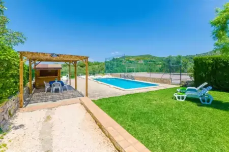 La Cigarra Can Carrasco, Maison en pierre à Son Macià avec piscine - Photo 9