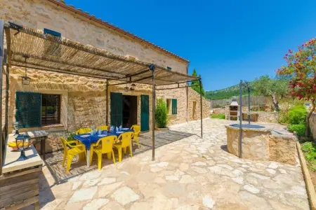 La Cigarra Can Carrasco, Maison en pierre à Son Macià avec piscine - Photo 21