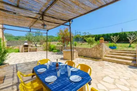 La Cigarra Can Carrasco, Maison en pierre à Son Macià avec piscine - Photo 24