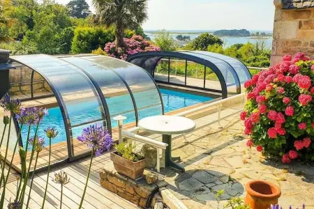 Maison à Trebeurden, Ty goas treiz Â· Ty Goas Treiz Pool and view - Photo 1
