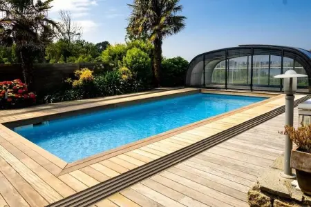 Maison à Trebeurden, Ty goas treiz Â· Ty Goas Treiz Pool and view - Photo 2