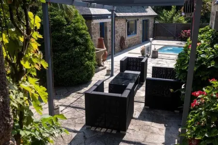 Maison à Trebeurden, Ty goas treiz Â· Ty Goas Treiz Pool and view - Photo 6