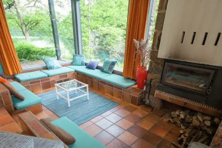 Le Jardin des Eaux, Spacieux cottage à Robertville avec piscine - Photo 6
