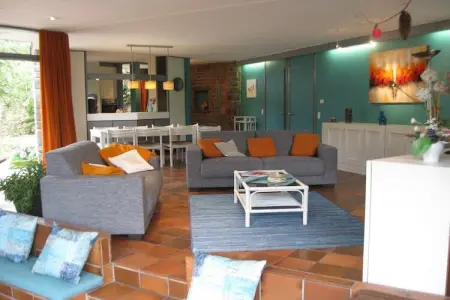 Le Jardin des Eaux, Spacieux cottage à Robertville avec piscine - Photo 8