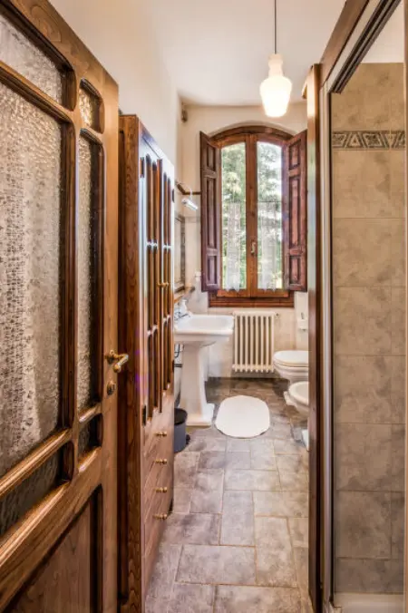 Caiano, Maison 8 personnes à Radda in Chianti - Photo 18