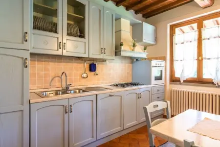 Il giardino, Ferme en Toscane avec Piscine Panoramique - Photo 3