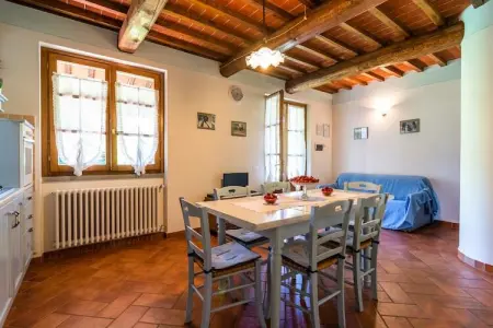 Il giardino, Ferme en Toscane avec Piscine Panoramique - Photo 6