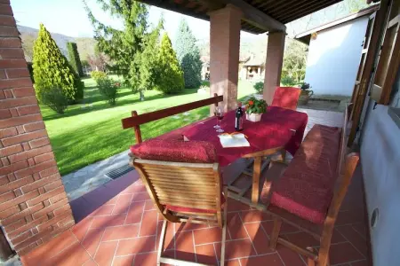 Il giardino, Ferme en Toscane avec Piscine Panoramique - Photo 17