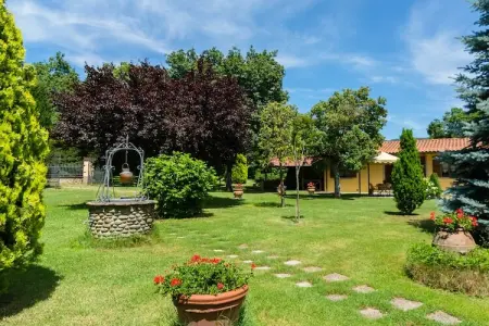 Il giardino, Ferme en Toscane avec Piscine Panoramique - Photo 21