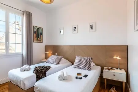 Superbe Appartement Plein De Charme Avec Balcon, 2ch, &agrave; 5min De La Plage, Appartements pour 4 Personnes - Photo 5