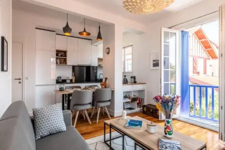 Superbe Appartement Plein De Charme Avec Balcon, 2ch, &agrave; 5min De La Plage, Appartements pour 4 Personnes - Photo 9