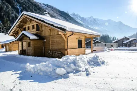 Résidence Marius, Chalet à Grassonnets avec vue Mont-Blanc - Photo 1