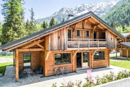 Résidence Marius, Chalet à Grassonnets avec vue Mont-Blanc - Photo 2