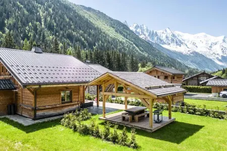 Résidence Marius, Chalet à Grassonnets avec vue Mont-Blanc - Photo 3