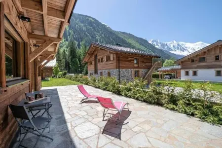 Résidence Marius, Chalet à Grassonnets avec vue Mont-Blanc - Photo 8