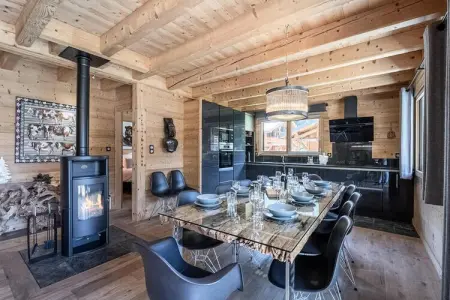 Résidence Marius, Chalet à Grassonnets avec vue Mont-Blanc - Photo 10