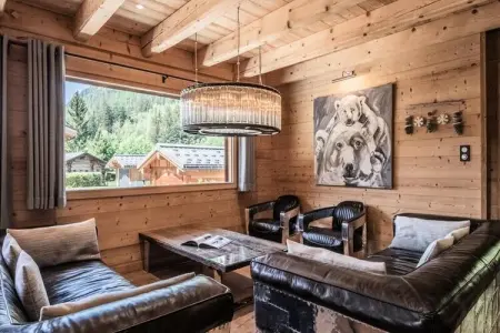 Résidence Marius, Chalet à Grassonnets avec vue Mont-Blanc - Photo 11