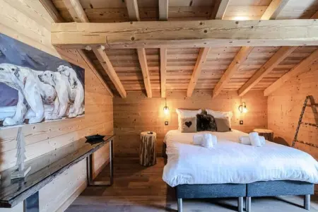 Résidence Marius, Chalet à Grassonnets avec vue Mont-Blanc - Photo 18