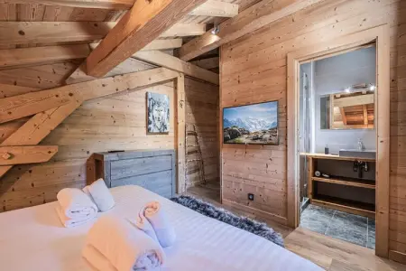 Résidence Marius, Chalet à Grassonnets avec vue Mont-Blanc - Photo 20