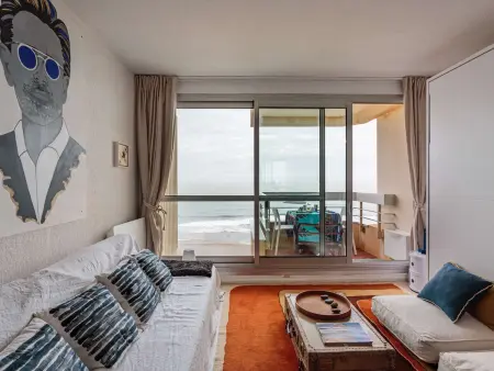 Studio en front de mer avec piscine et Wi-Fi à Biarritz - Photo 2