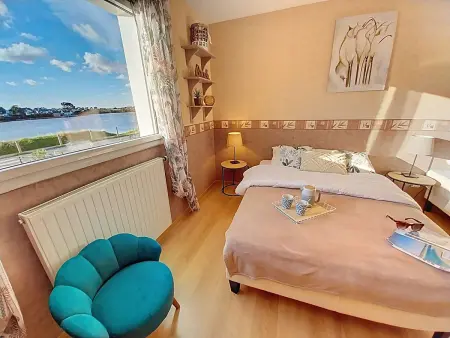 Appartement 3 pièces à Étel - Vue port avec Wifi et parking - Photo 12