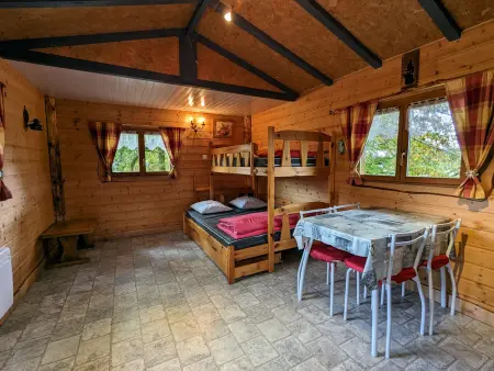 Cabane perchée avec terrasse, sauna et BBQ à Ferdrupt - Photo 4