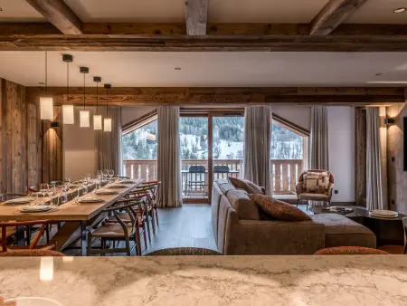 Appartement de luxe avec conciergerie 5*, vue montagne, 3 chambres, ski room - Photo 1