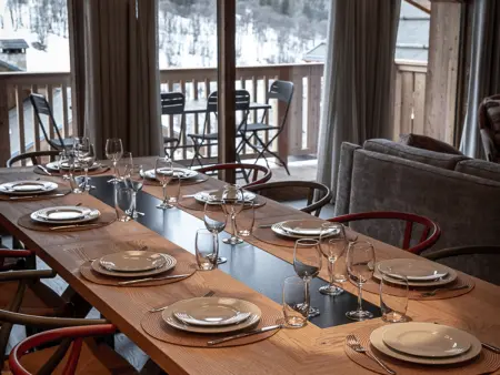 Appartement de luxe avec conciergerie 5*, vue montagne, 3 chambres, ski room - Photo 8