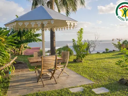 Evasion à Saint-Pierre : Gîte 4 pers, piscine, vue océan - Photo 6