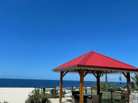 Evasion à Saint-Pierre : Gîte 4 pers, piscine, vue océan - Photo 15