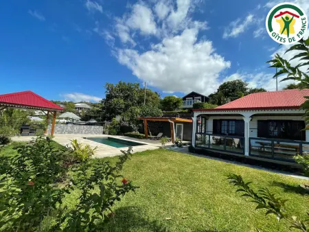 Evasion à Saint-Pierre : Gîte 4 pers, piscine, vue océan - Photo 20