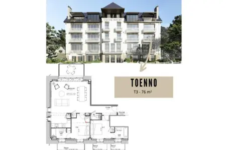 Appartements à Trebeurden, Toenno T3 Â· T3 Luxury Apartment with Sea View - Photo 10