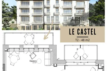 Appartements à Trebeurden, Le castel T2 Â· T2 Luxury Apartment with Sea View a - Photo 12