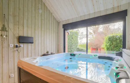 Superb gite with jacuzzi, Maison 4 personnes à ERINGHEM - Photo 6