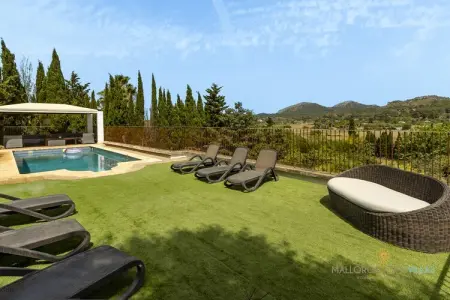 Villa Alejandra con piscina privada y gran jardín, Villa à Alcudia proche Plage Alcudia - Photo 12