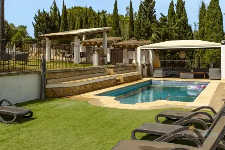 Villa Alejandra con piscina privada y gran jardín, Villa à Alcudia proche Plage Alcudia - Photo 14