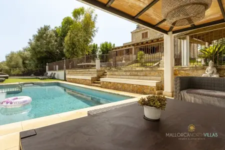 Villa Alejandra con piscina privada y gran jardín, Villa à Alcudia proche Plage Alcudia - Photo 15