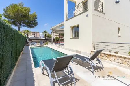 Villa Albufera en Playa Muro: a unos pasos del Mar, Villa élégante avec piscine - Photo 21