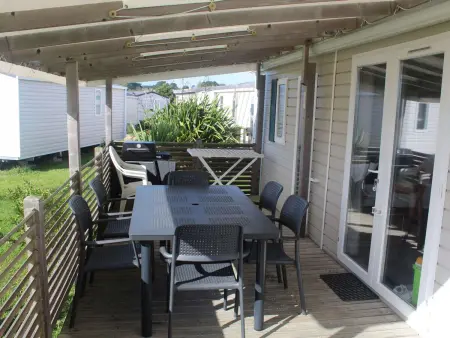 Mobil-home 6 pers. avec accès plage direct et piscine dans camping - Photo 3