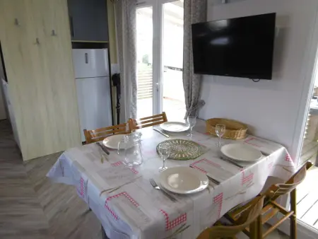 Mobil-home 6 pers. avec accès plage direct et piscine dans camping - Photo 7