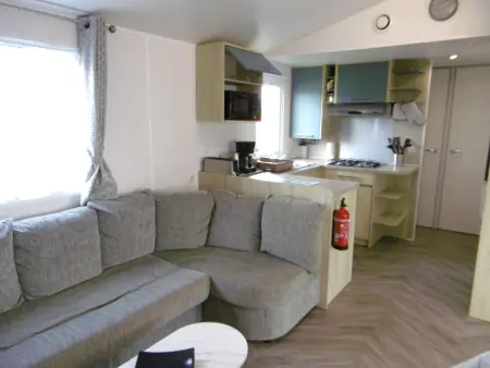 Mobil-home 6 pers. avec accès plage direct et piscine dans camping - Photo 10
