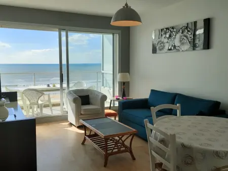 Charmant appartement 5 pers, WIFI, parking privatif en bord de mer - Photo 2