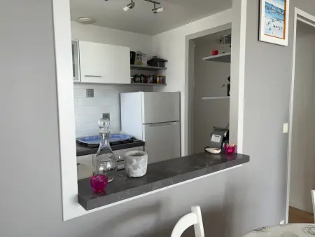 Charmant appartement 5 pers, WIFI, parking privatif en bord de mer - Photo 15