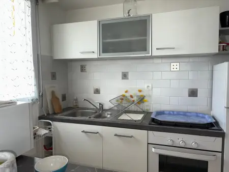 Charmant appartement 5 pers, WIFI, parking privatif en bord de mer - Photo 17