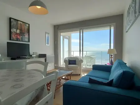 Charmant appartement 5 pers, WIFI, parking privatif en bord de mer - Photo 22